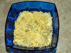 Салат Невеста с плавленным сыром