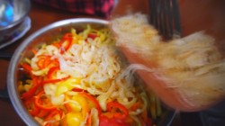 Салат Новинка на зиму Вкусный и съедается за 1 минуту - шаг 10 Салат Новинка на зиму Вкусный и съедается за 1 минуту - шаг 10