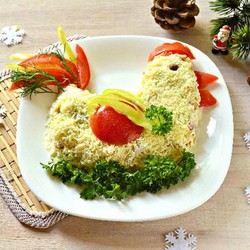 Салатик Петух