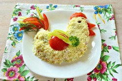 Салатик Петух