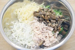 название картинки Салат Новогодняя горка