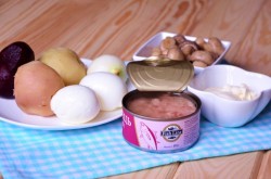 Салат Новогодняя игрушка