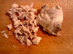 Салат Обжорка с курицей