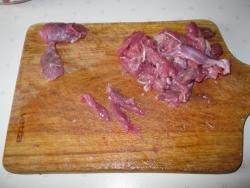 Салат Обжорка с грибами и говядиной