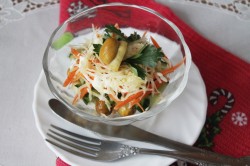 название картинки Салат огурцы грибы сыр