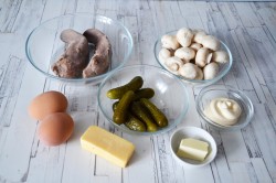 Салат Орландо с языком