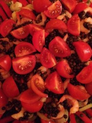 название картинки Салат Росток овощной с пророщенной чечевицей