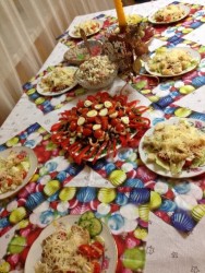 название картинки Салат Росток овощной с пророщенной чечевицей