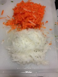 название картинки Салат овощной тандем Влюбленные сердца