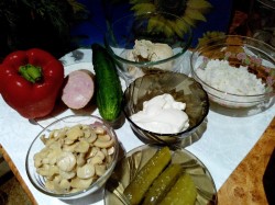 название картинки Салат Пальчики оближешь