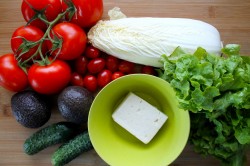 название картинки Салат пекинская капуста авокадо сыр