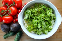 название картинки Салат пекинская капуста авокадо сыр