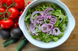 название картинки Салат пекинская капуста авокадо сыр