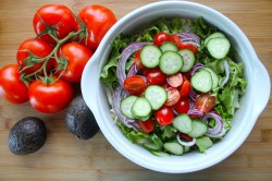 название картинки Салат пекинская капуста авокадо сыр