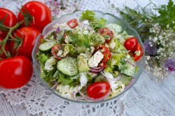 название картинки Салат пекинская капуста авокадо сыр