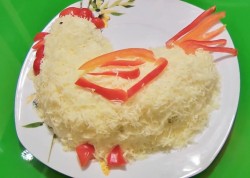 название картинки Салат Петушок