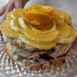 название картинки Салат Поцелуй любимой лёгкий и полезный