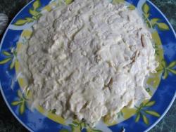 название картинки Салат Подсолнух из курицы с чипсами