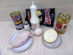 название картинки Салат Подсолнушек