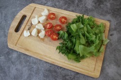 название картинки Салат с морскими гребешками