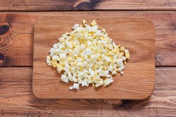 название картинки Салат рафаэлло с курицей и грибами