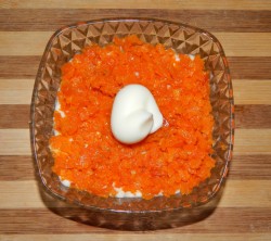 название картинки Салат рыбки в пруду со шпротами