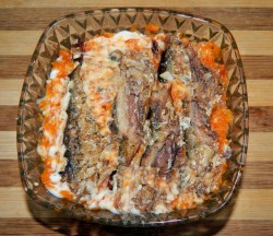 название картинки Салат рыбки в пруду со шпротами