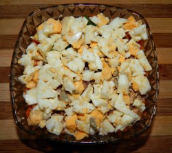 название картинки Салат рыбки в пруду со шпротами