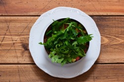 название картинки Салат с авокадо и семгой