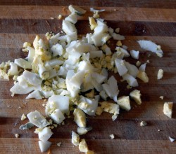 Салат с форелью слабосоленой