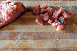 Салат с форелью слабосоленой