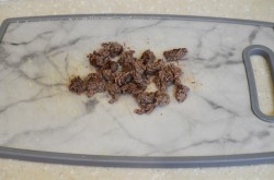 Салат с говядиной и маринованными огурцами