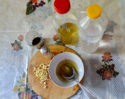 название картинки Салат с говядиной, болгарским перцем и соевым соусом