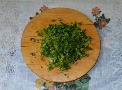 название картинки Салат с говядиной, болгарским перцем и соевым соусом