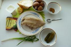 название картинки Салат из корня сельдерея с грибами и курицей