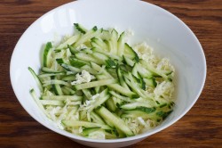 Салат с грибами вешенками