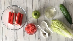 название картинки Салат с имбирем маринованным