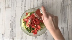 название картинки Салат с имбирем маринованным