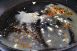 название картинки Салат с жареным адыгейским сыром и помидорами