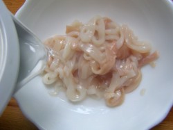 Салат с кальмарами и грибами