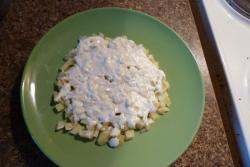 Салат с картофелем