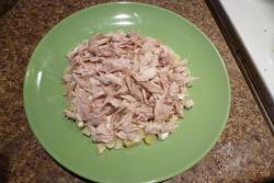 Салат с картофелем