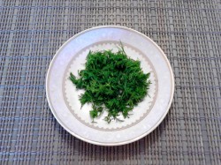 Салат с картошкой фри и курицей