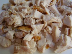 название картинки Салат с копченой курицей и сыром