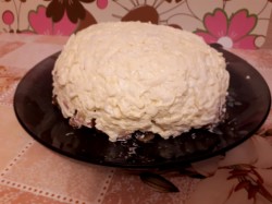 название картинки Салат с копченой курицей Муж любимый