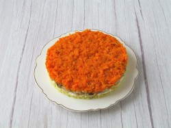 название картинки Салат с копченой скумбрией Мимоза