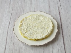 название картинки Салат с копченой скумбрией Мимоза