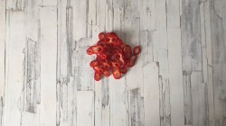 Салат с копчёной курицей и болгарским перцем