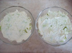 Салат с арахисом и курицей