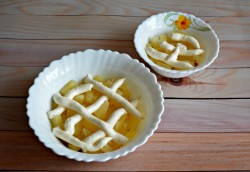 Салат с куриной грудкой слоями